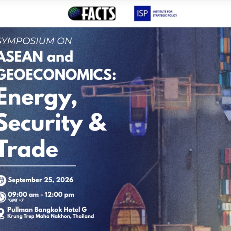 Cover Image for Symposium on ASEAN and Geoeconomics: Energy, Security, and Trade