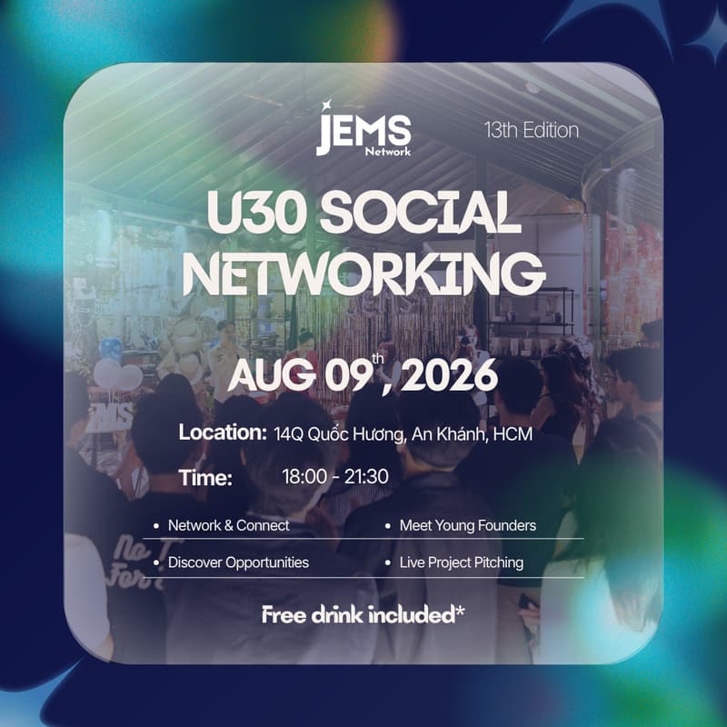 Cover Image for JEMS U30 Social Networking #13