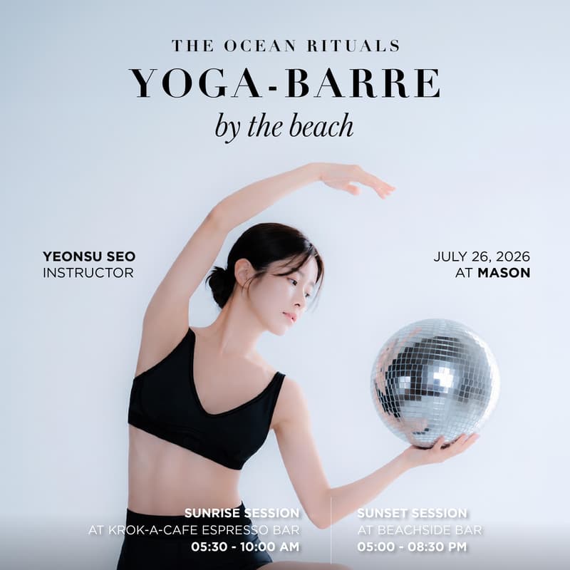 Cover Image for The Ocean Rituals - Yoga Barre by the beach