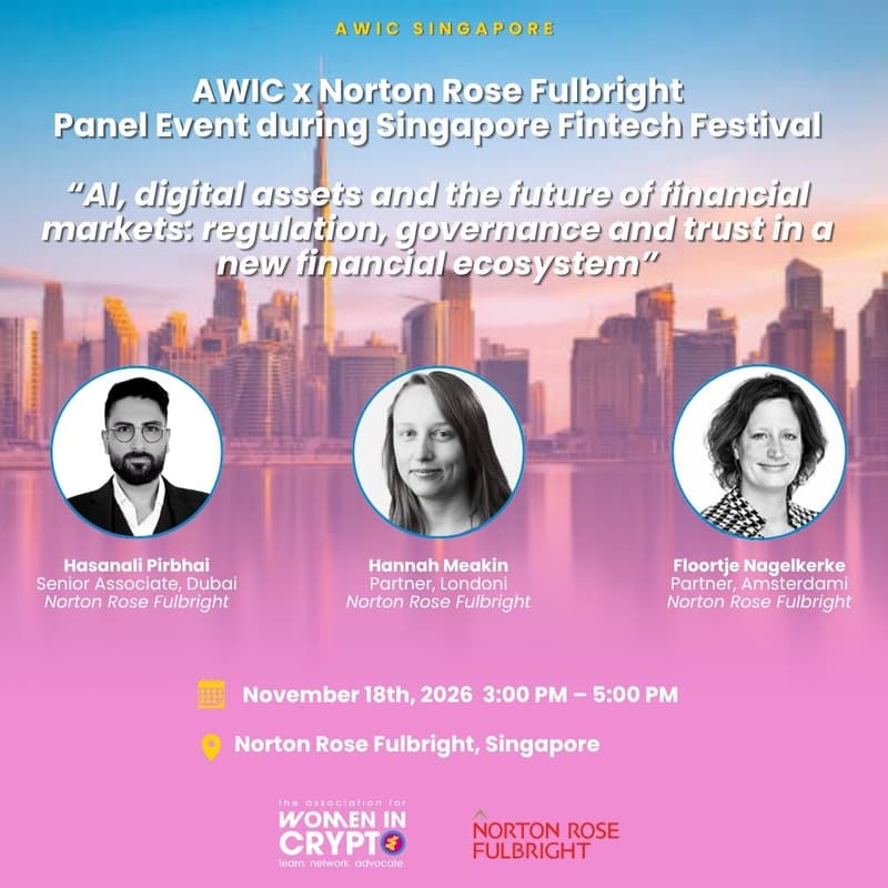 Cover Image for AWIC x Norton Rose Fulbright | AI & Digital Assets: Building Trust in Financial Markets