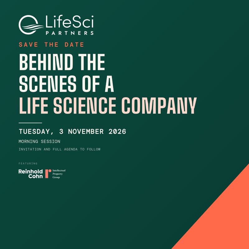 Cover Image for BEHIND THE SCENES OF A LIFE SCIENCE COMPANY