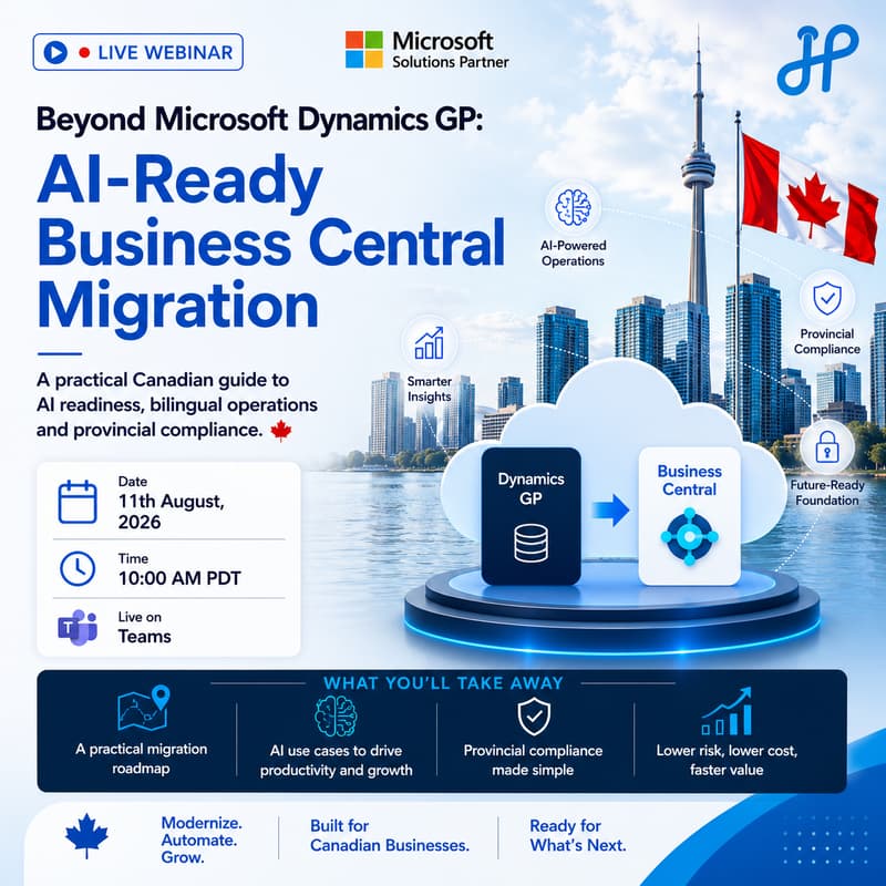 Cover Image for Beyond Microsoft Dynamics GP: AI-Ready Business Central Migration