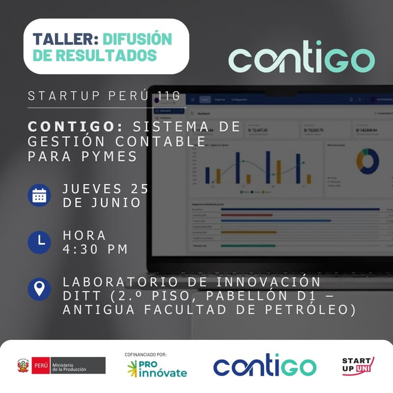 Cover Image for TALLER DE DIFUSIÓN DE RESULTADOS SUP 11G "CONTIGO"