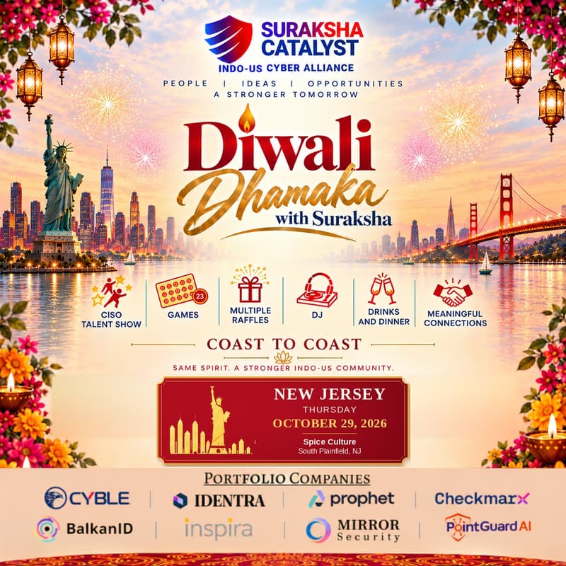 Cover Image for Diwali Dhamaka with Suraksha | New Jersey