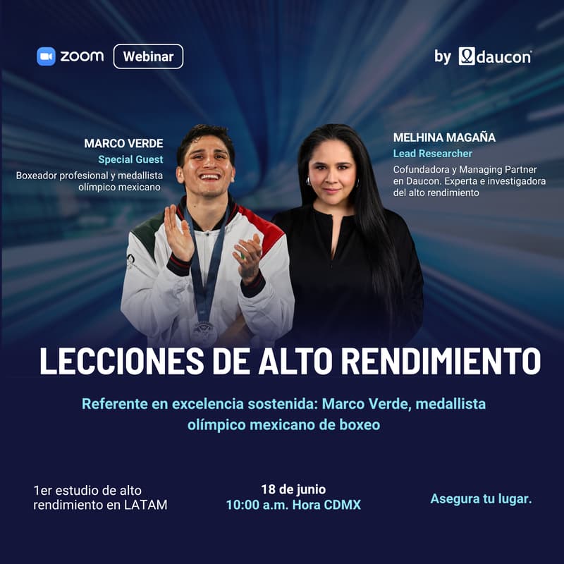 Cover Image for Lecciones de alto rendimiento. Referente en excelencia sostenida: Marco Verde