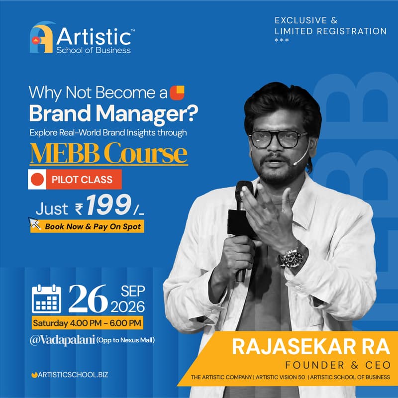 Cover Image for Live Masterclass to become a Brand Manager