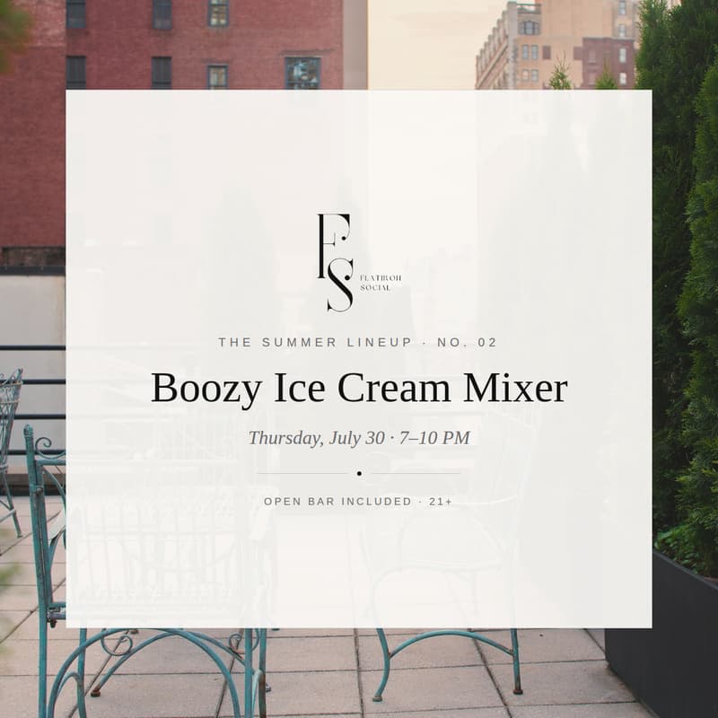 Cover Image for No. 02 — Boozy Ice Cream Mixer 🍦🍸