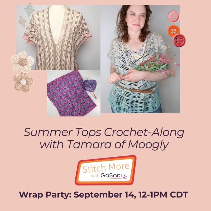 Cover Image for GoSadi Summer of Making- Moogly Summer Top Make- Along Wrap Party