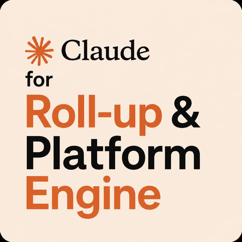 Cover Image for Claude for Roll-up & Platform Engine
