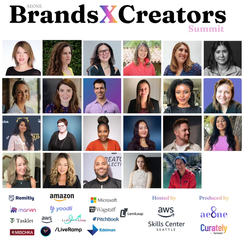 Cover Image for Aeone BrandsXCreators Summit: Creator Registration