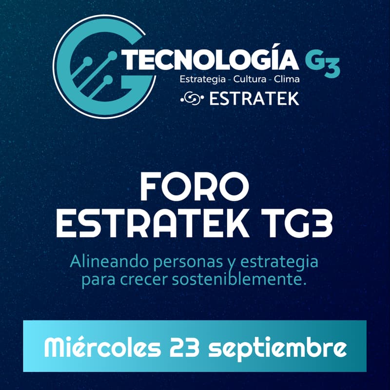 Cover Image for Foro TG3: Estrategia, Cultura y Clima — El Cubo San Lorenzo