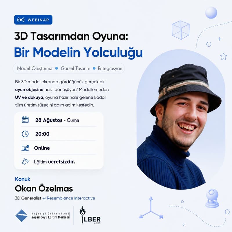 Cover Image for 3D Oyun Sanatı 101 · Bir Objenin Oyuna Girene Kadarki Yolculuğu
