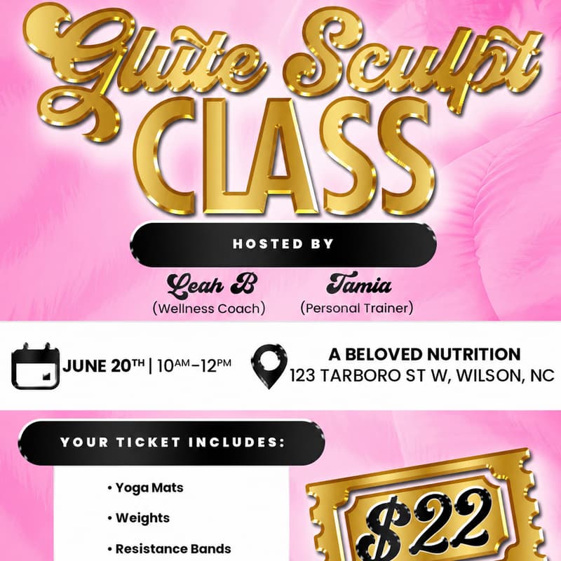 Cover Image for Glute Sculpt Class
