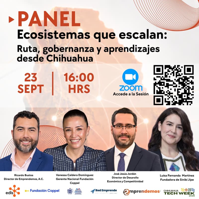 Cover Image for Ecosistemas que escalan: Ruta, Gobernanza y aprendizajes desde Chihuahua