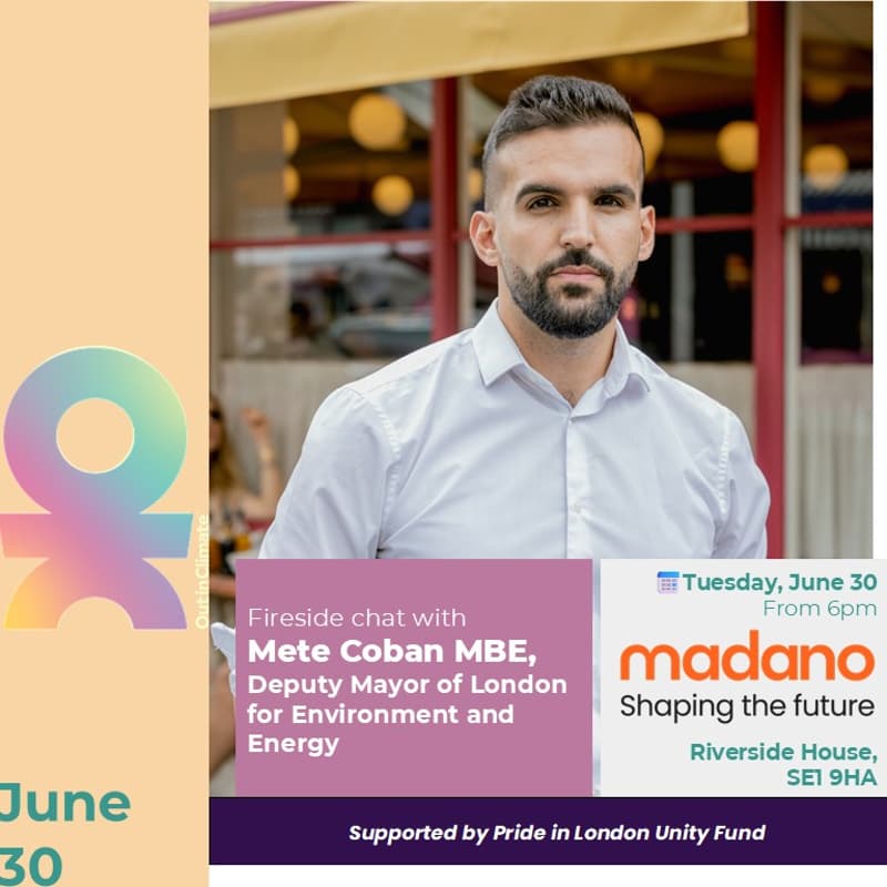 Cover Image for Out in Climate London: Pride Fireside Chat 2026