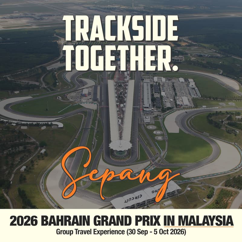 Cover Image for 2026 Bahrain Grand Prix Weekend in Malaysia | Hosted F1 Group Experience