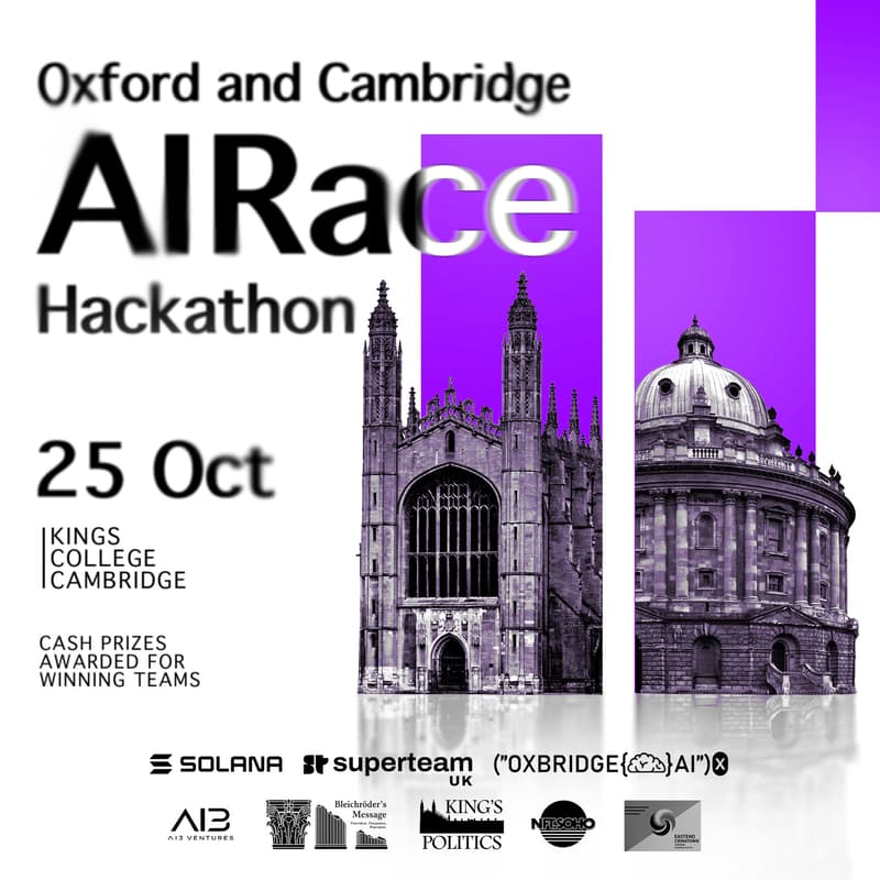 Cover Image for Oxford and Cambridge AI Race