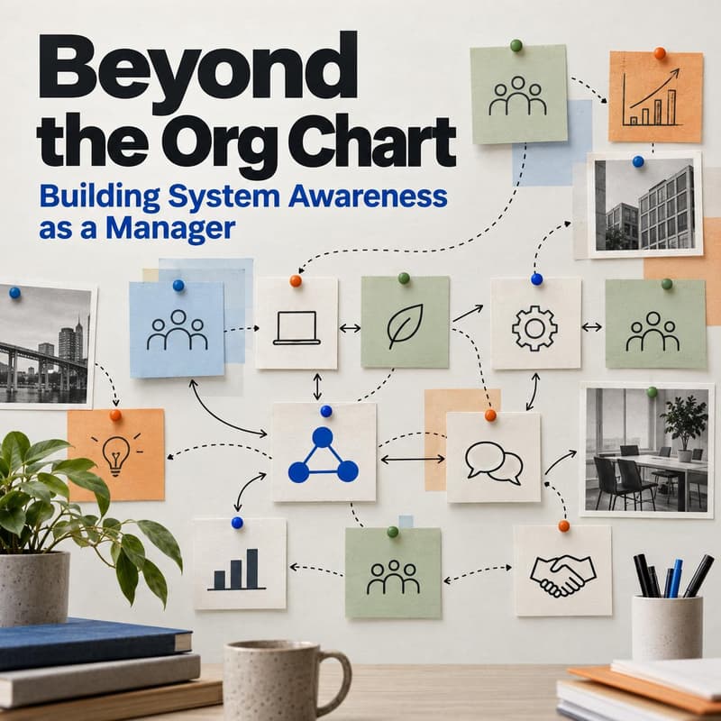 Cover Image for Beyond the Org Chart - Building System Awareness as a Manager