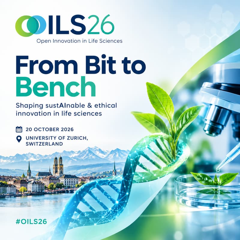 Cover Image for OILS26 — From Bit to Bench: SustAInable & Ethical Innovation in Life Sciences