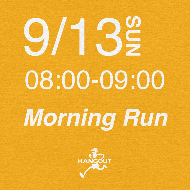 Cover Image for Morning Run HANGOUT