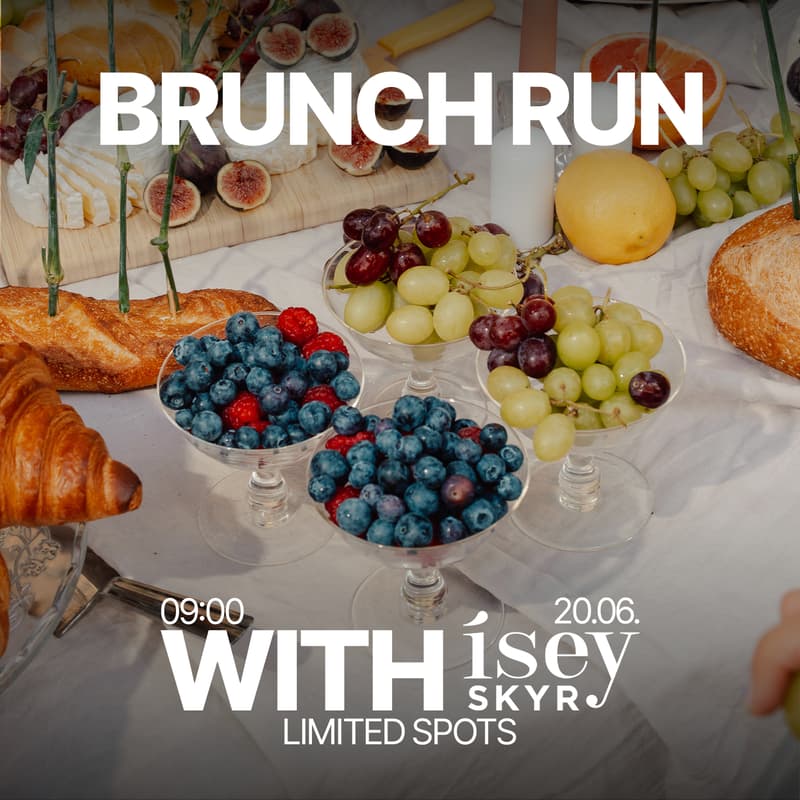 Cover Image for Brunch Run with Isey Skyr