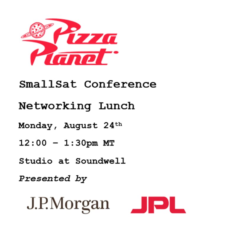 Cover Image for Pizza Planet: SmallSat Networking Lunch