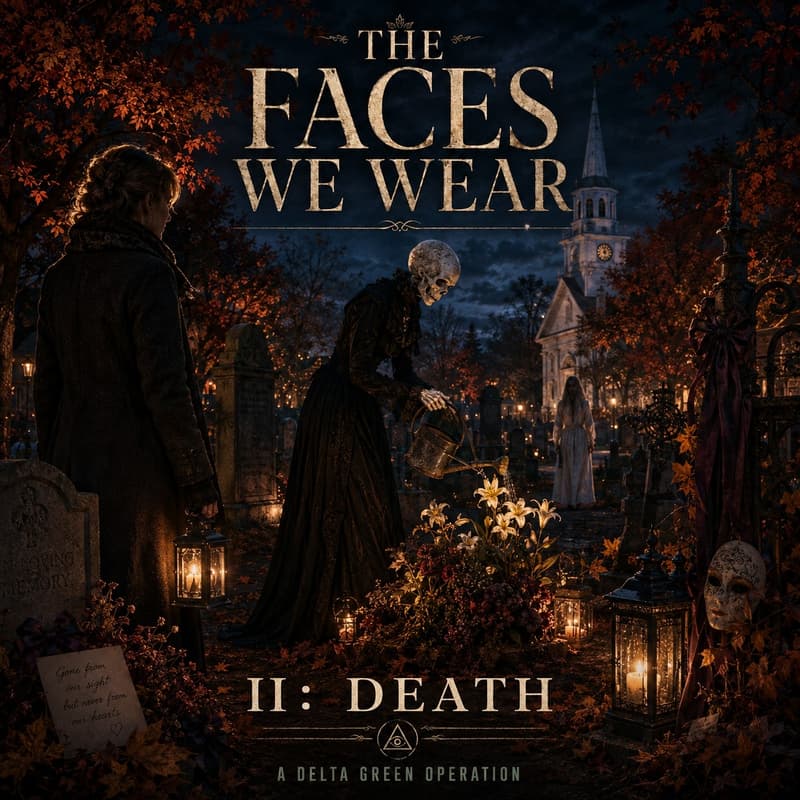 Cover Image for The Faces We Wear: Death (Delta Green)