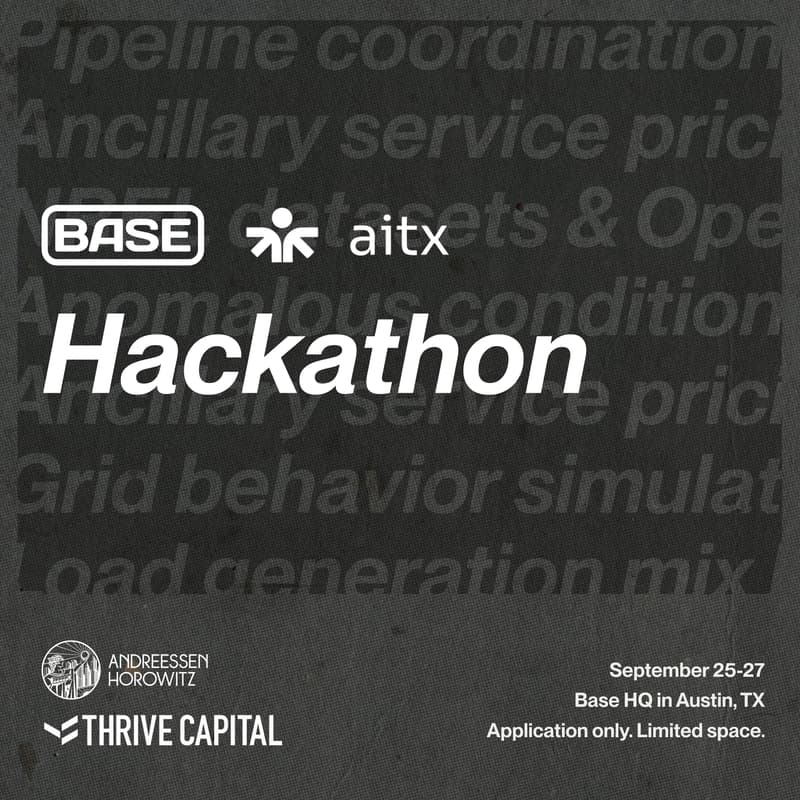 Cover Image for Base Power x AITX Talent Hackathon