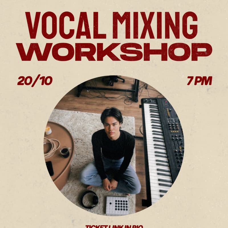 Cover Image for Vocal Mixing Workshop