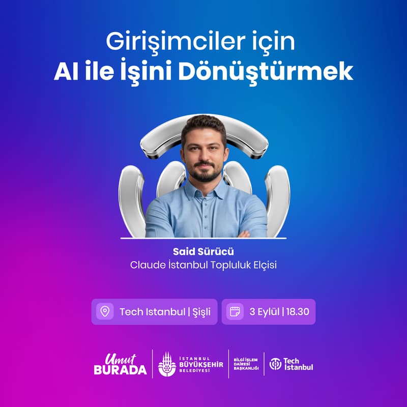 Cover Image for Girişimciler için AI ile İşini Dönüştürmek