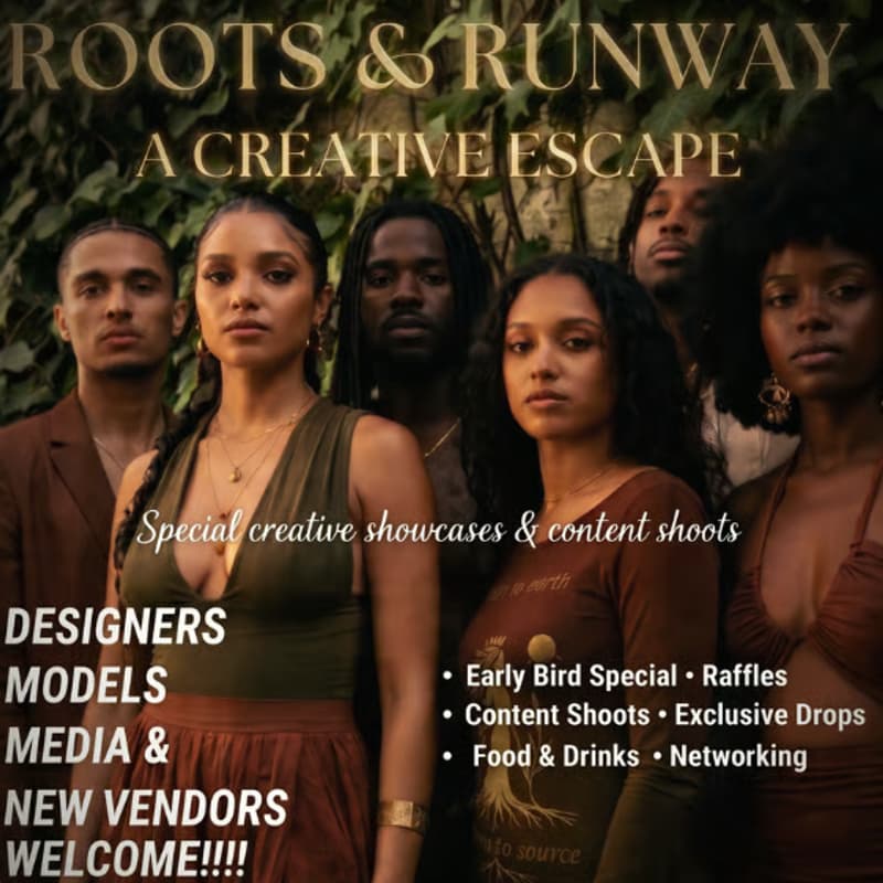 Cover Image for Roots & Runway Fashion Show @ The Rose