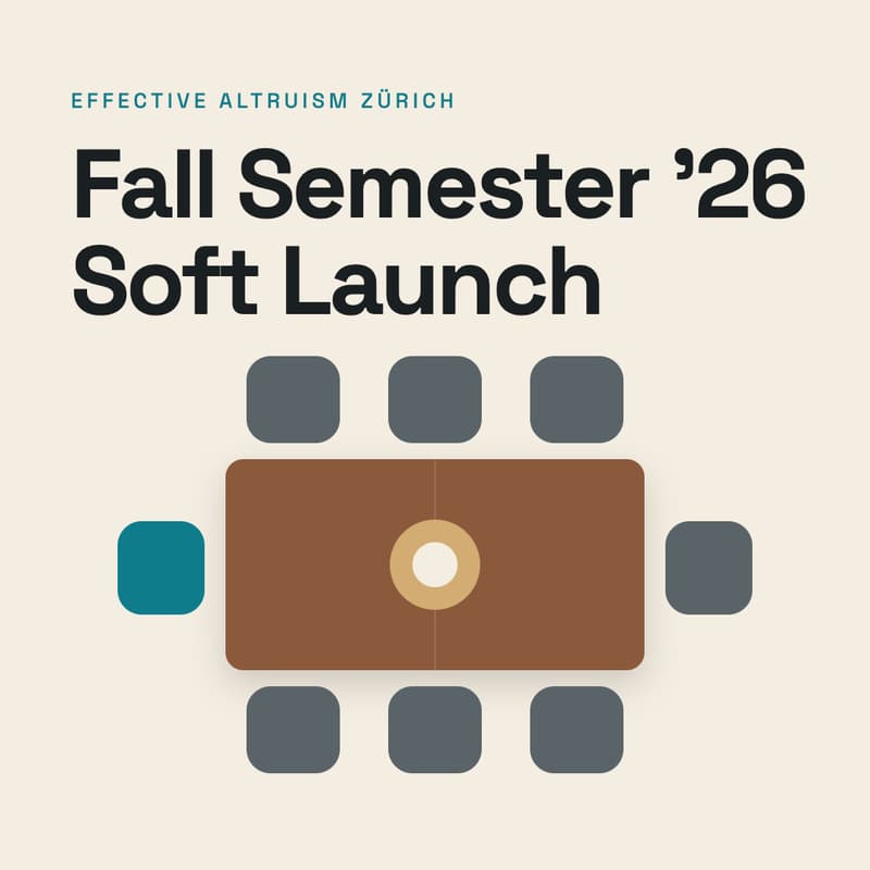 Cover Image for EA Zurich Fall Semester '26 🍂 Soft Launch Event 🤗