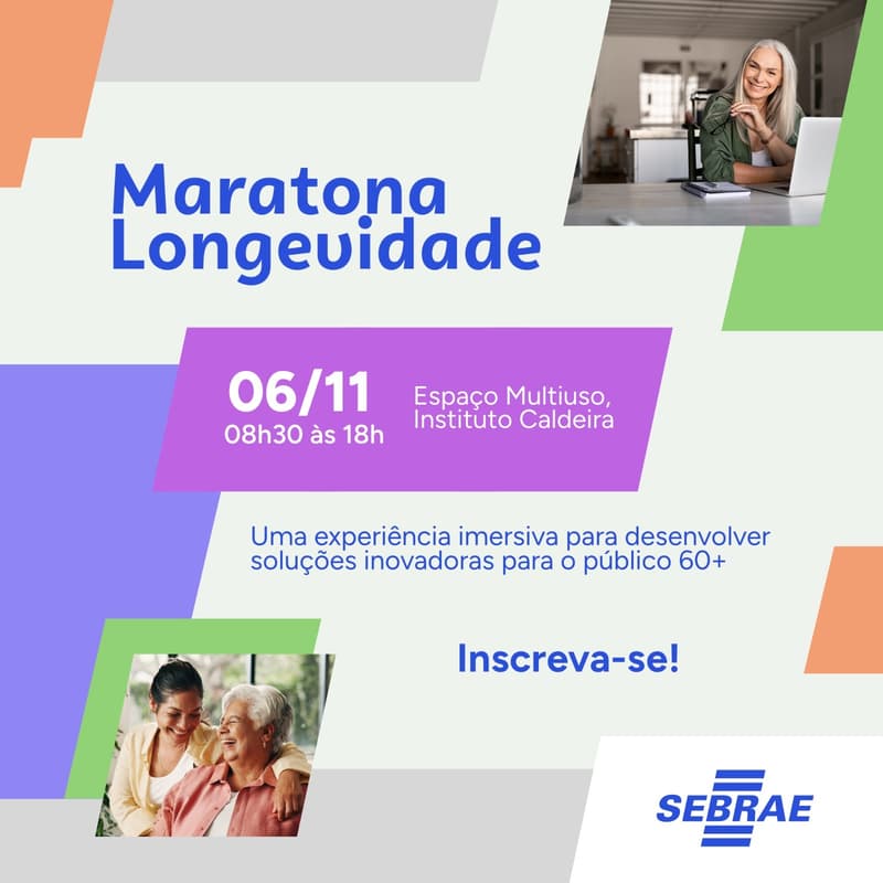 Cover Image for Maratona Longevidade: inovação para o público 60+