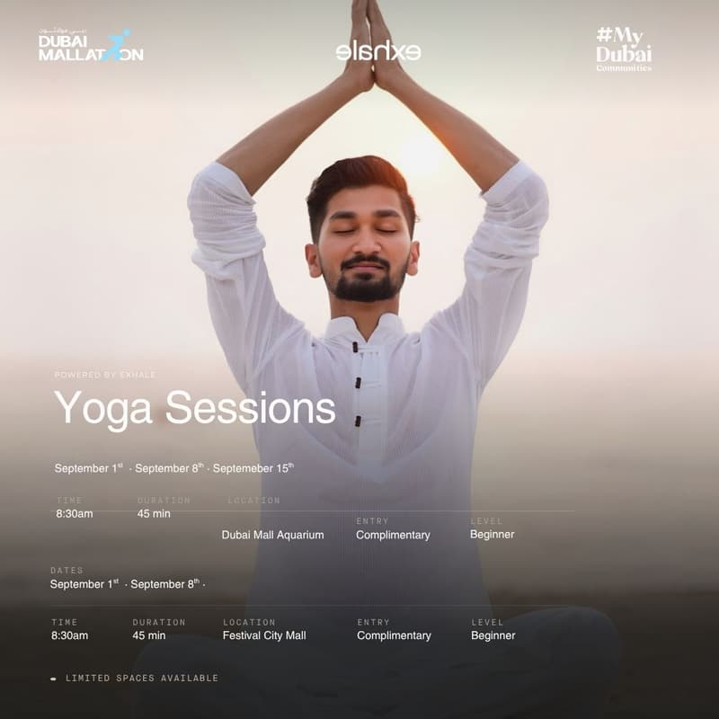 Cover Image for Yoga Session at Dubai Mall Aquarium