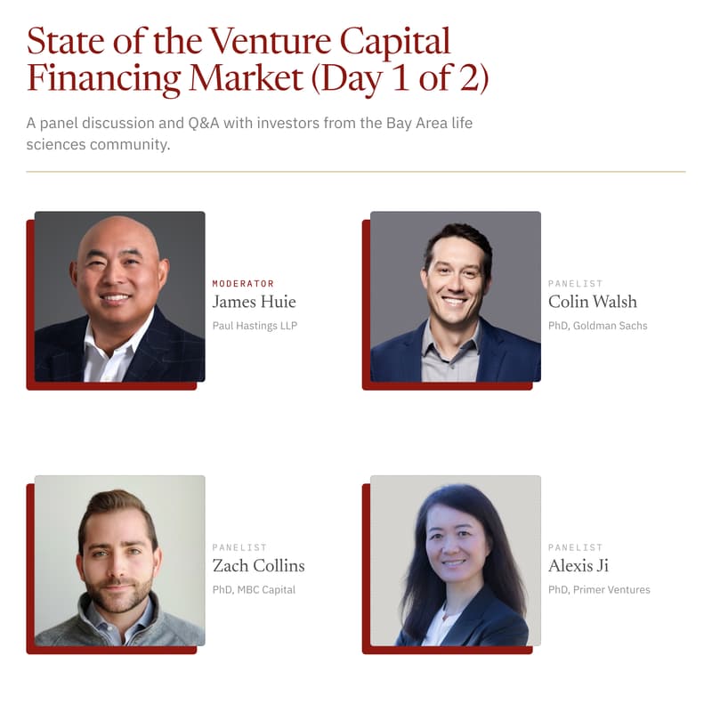 Cover Image for State of the Venture Capital Financing Market (Day 1 of 2)