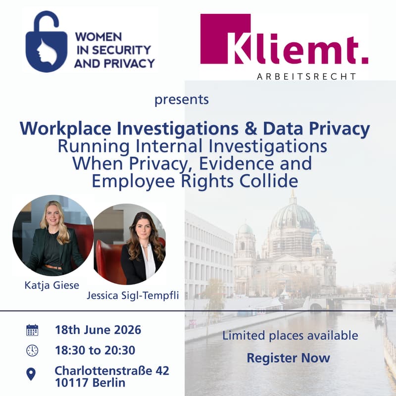 Cover Image for Workplace Investigations & Data Privacy: Running Internal Investigations When Privacy, Evidence and Employee Rights Collide