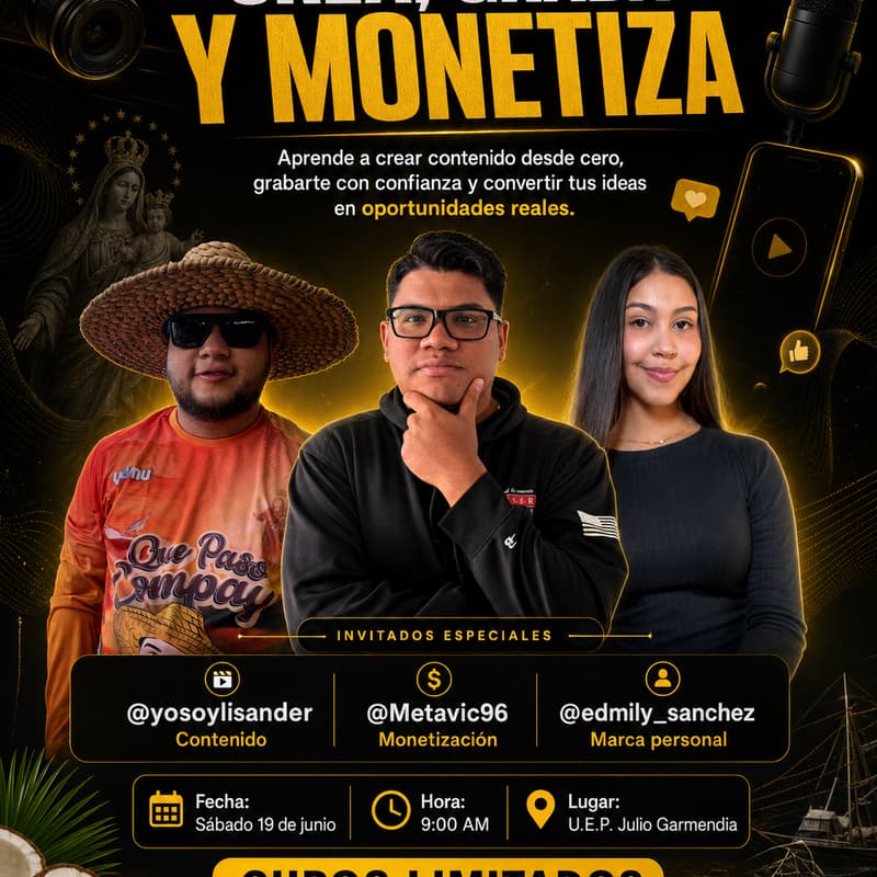 Cover Image for Crea, Graba y Monetiza