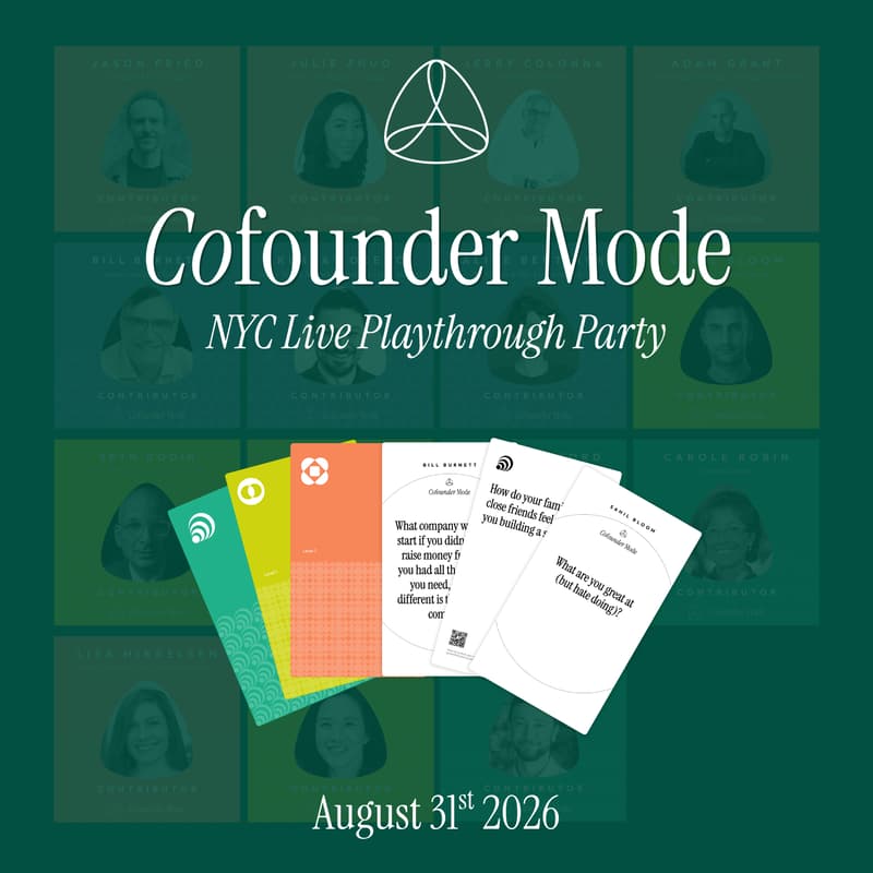 Cover Image for Cofounder Mode Card Game | Live Play-Through Party