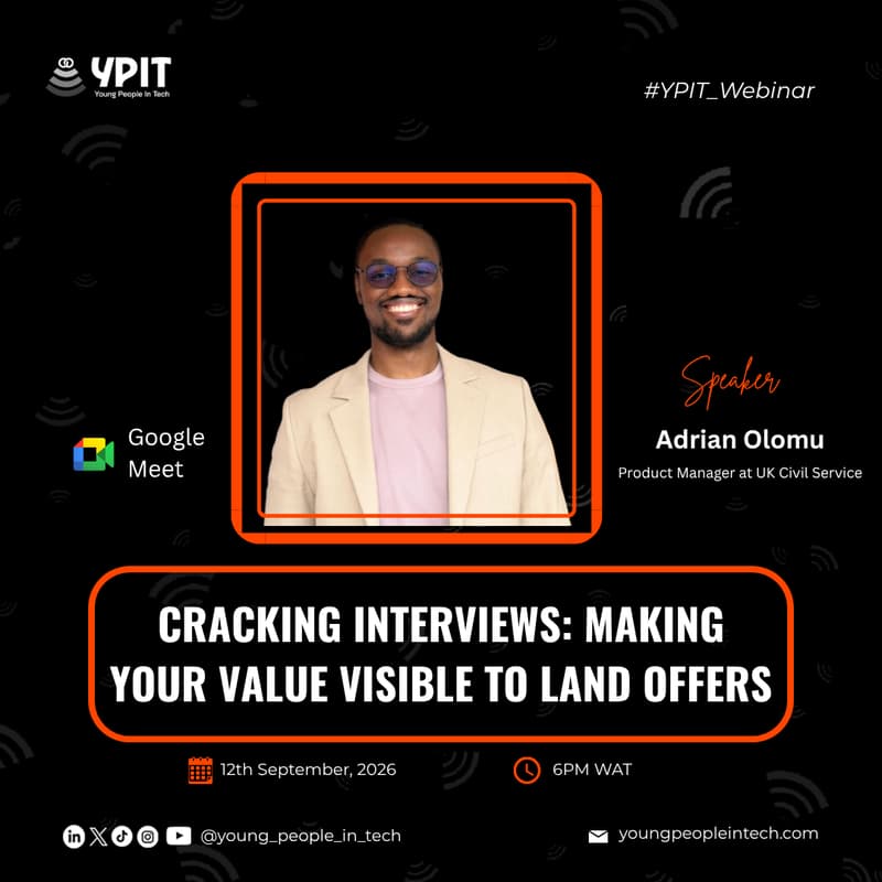 Cover Image for YPIT WEBINAR: CRACKING INTERVIEWS