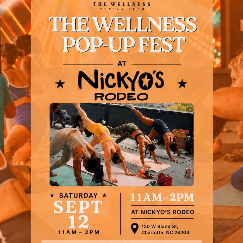 Cover Image for Wellness Pop-up Fest at Nickyo's Rodeo