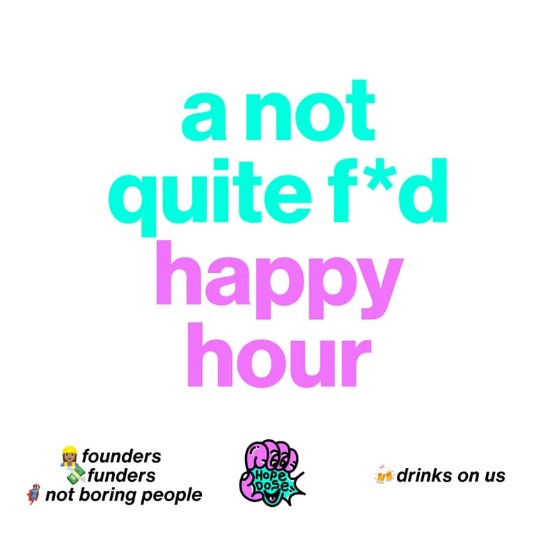 Cover Image for a not quite f*d happy hour