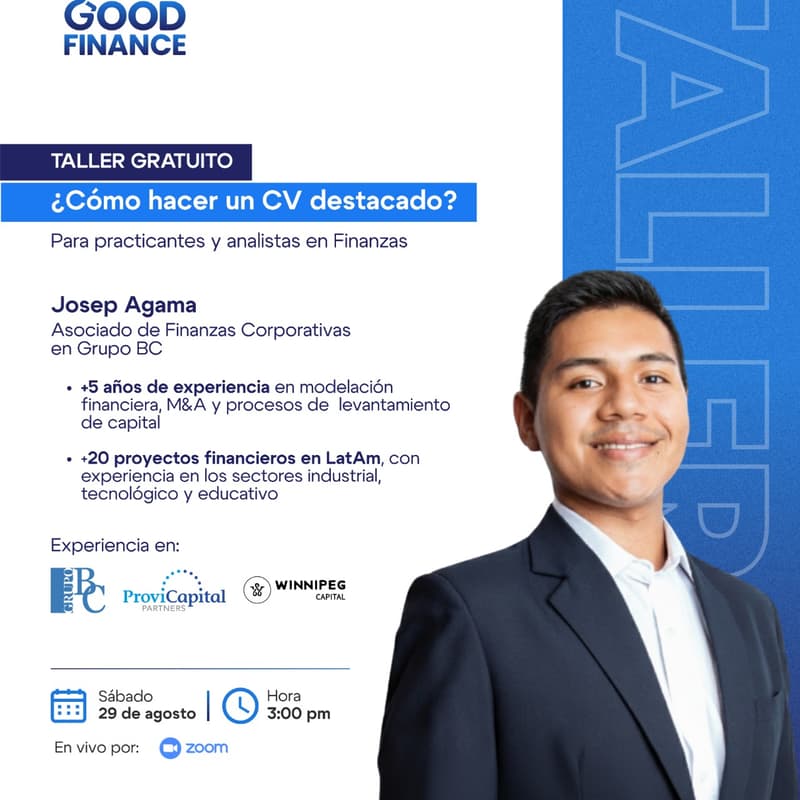 Cover Image for Taller: Cรณmo hacer un CV destacado?
