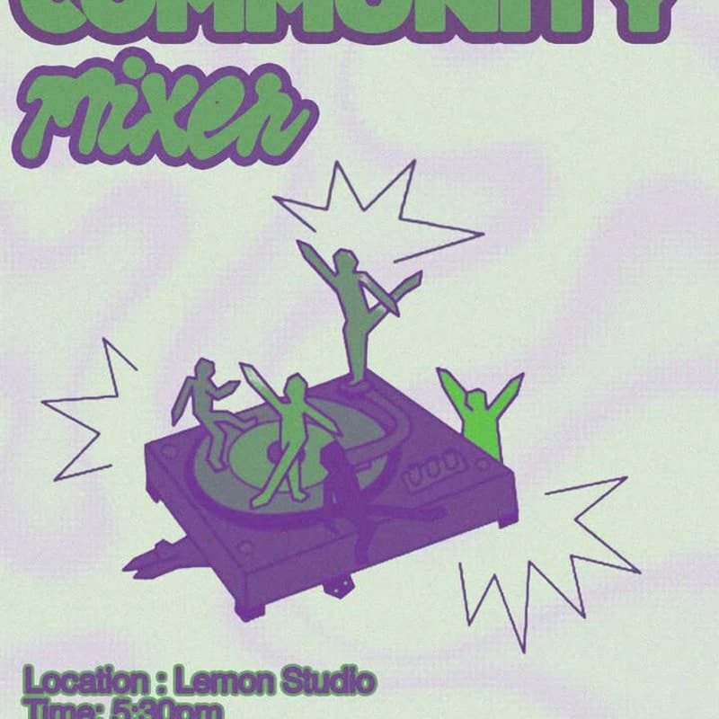 Cover Image for community mixer