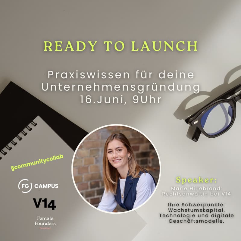Cover Image for Ready to Launch: Praxiswissen für deine Unternehmensgründung