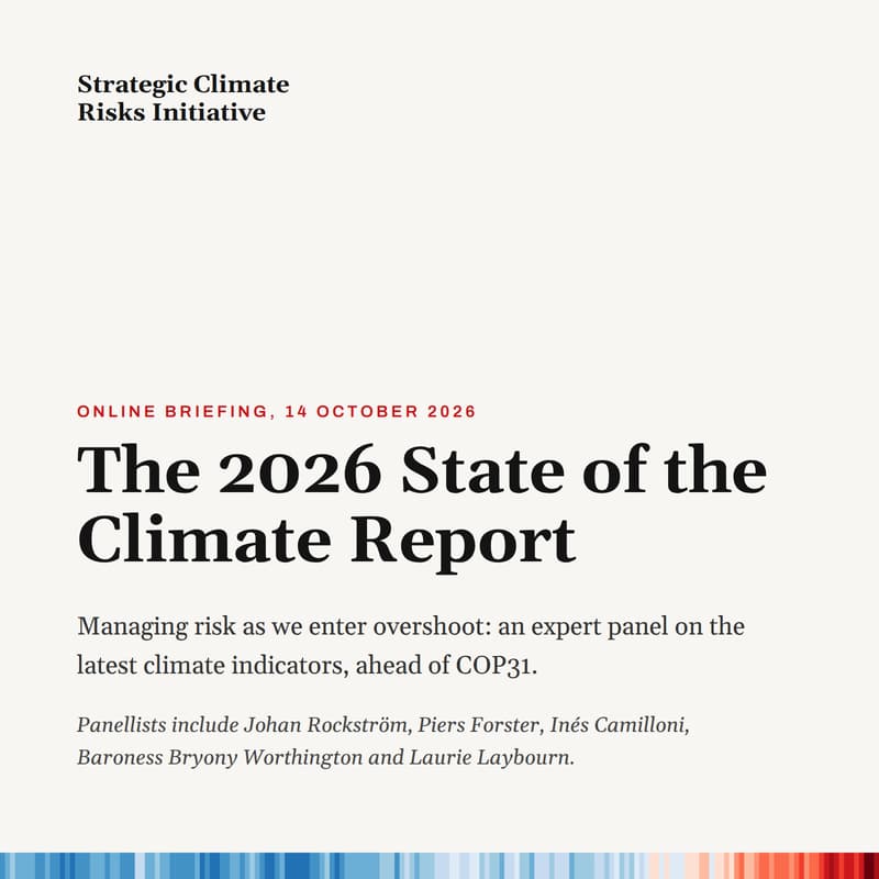 Cover Image for The 2026 State of the Climate Report: Managing Risk As We Enter Overshoot