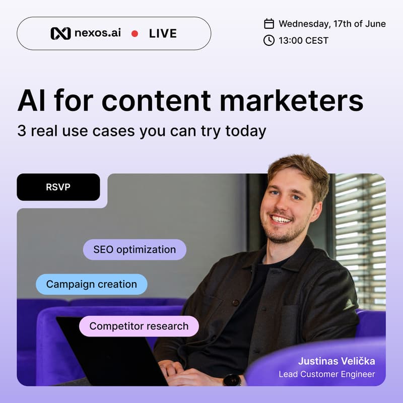 Cover Image for AI for content marketers: 3 real use cases you can try today