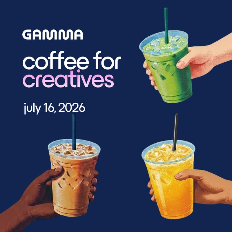 Cover Image for Coffee for Creatives: A Gamma Hang