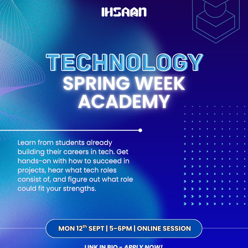 Cover Image for Tech Spring Week Academy