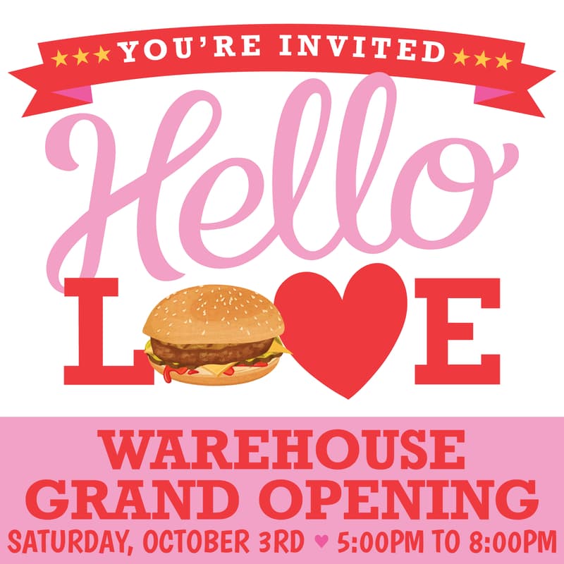 Cover Image for Hello Love Warehouse Grand Opening