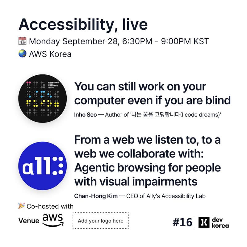Cover Image for Accessibility, live